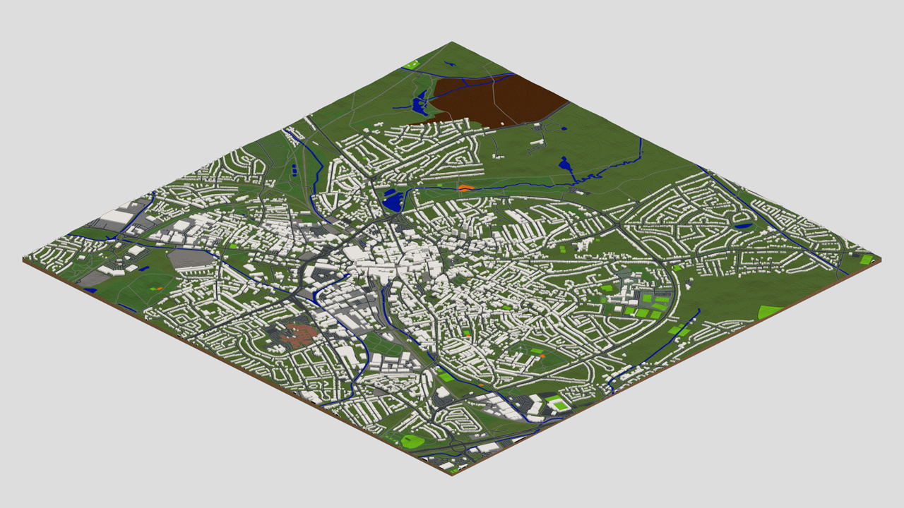 Walsall in Minecraft